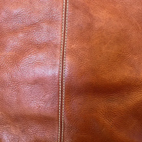 Ralph Lauren Vintage Western Style Horse Emblem Leather Tote Shoulder Bag - Picture 8 of 13